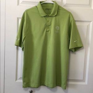 Nike Golf Men’s Dri-FIT Shirt Large Green